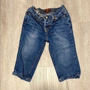 7 For all Mankind Blue Denim Kids Jeans